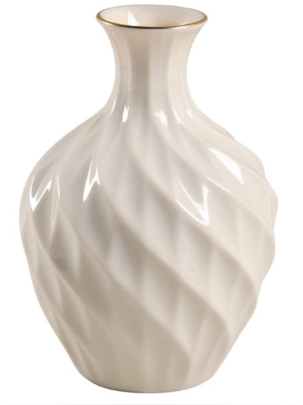 Lenox Richmond Collection Swirl Bud Vase.